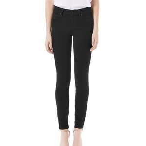 Level 99 Liza mid-rise skinny in forever black